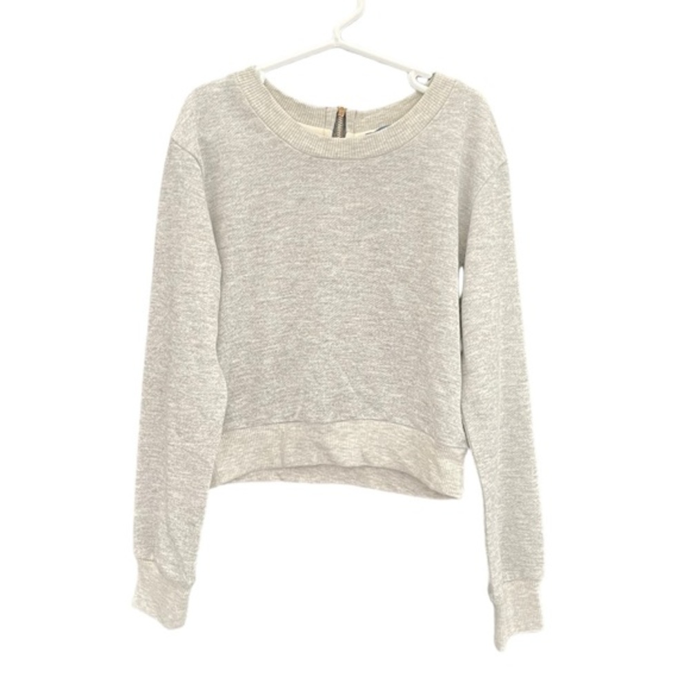 TRULY ME by Sara Sara Kids' Zip Back Crewneck Sweatshirt - Size 8